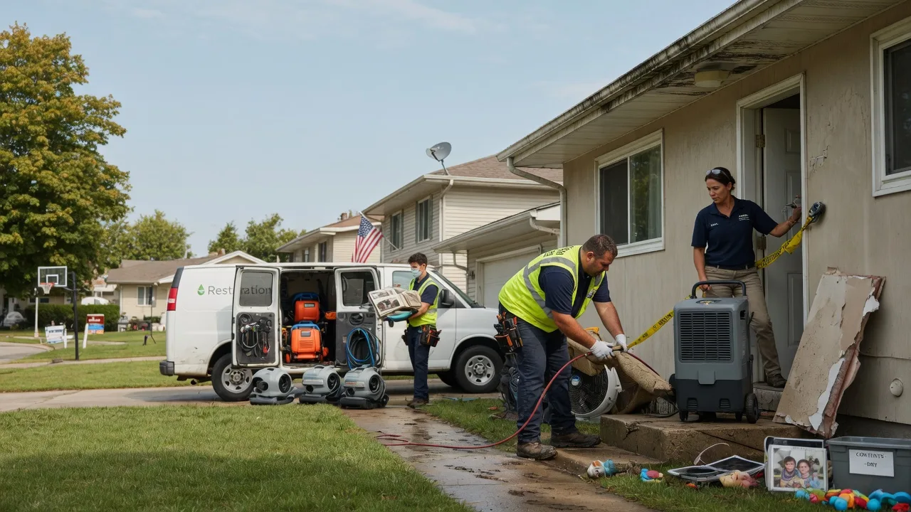 Water Damage Restoration in Langworthy, IA near me